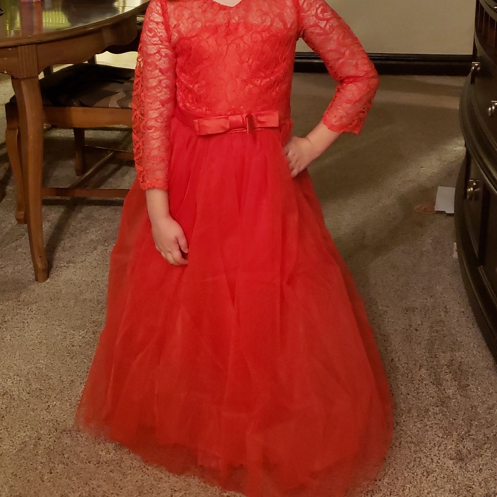 Girls formal dress